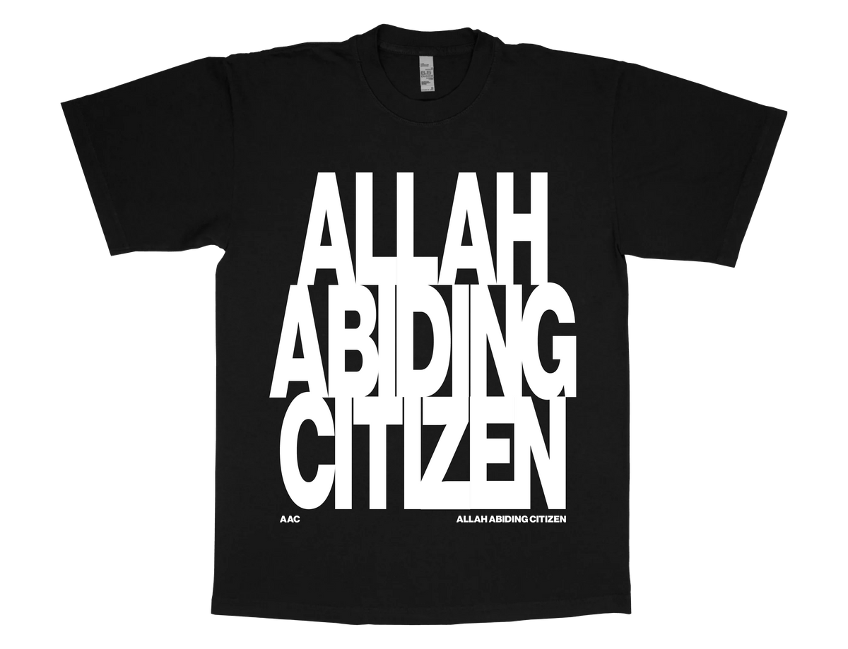 AAC TEE BLACK + WHITE