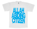 AAC TEE WHITE + BLUE